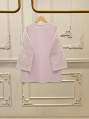 2 Piece - Embroidered Cambric Suit S112414