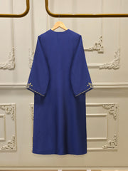 3 Piece- Pure Embroidered Sheesha Silk Suit S112418