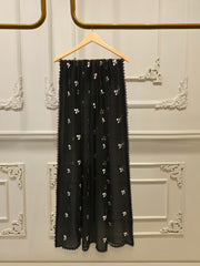 3 Piece - Pure Embroidered Cotton Net Suit S112440