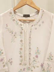 2 Piece - Embroidered Cambric Suit S112484