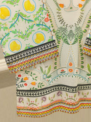 2 Piece - Digital Printed Khaddar Suit S112491
