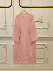 3 Piece - Pure Chiffon Embroidered Suit S112509