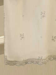 3 Piece - Pure Embroidered Cotton Net Suit S112510