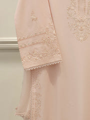 2 Piece - Embroidered Cambric Suit S112557