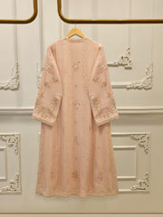3 Piece - Pure Embroidered Cotton Net Suit S112554