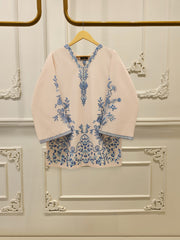 2 Piece - Embroidered Cambric Suit S112581
