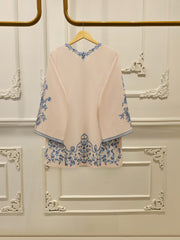 2 Piece - Embroidered Cambric Suit S112581