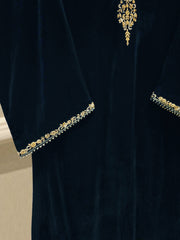 3 Piece - Embroidered Velvet Suit S1125684