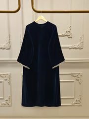 3 Piece - Embroidered Velvet Suit S1125684