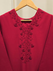 2 Piece - Embroidered Cambric Suit S112676