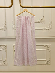 3 Piece - Pure Organza Embroidered Suit S112677