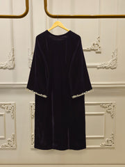 3 Piece - Embroidered Velvet Suit S112685