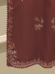 2 Piece - Embroidered Khaddar Suit S112693