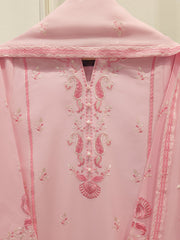 3 Piece - Embroidered Cambric Suit S112705