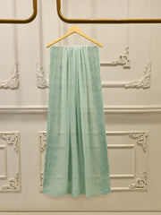 3 Piece - Pure Chiffon Embroidered Suit S112716