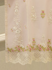 3 Piece - Pure Embroidered Cotton Net Suit S112737