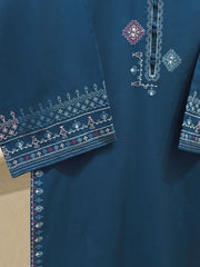 2 Piece - Embroidered Khaddar Suit S112734