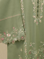 2 Piece - Embroidered Kora Cotton Suit S112741