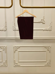 3 Piece - Embroidered Velvet Suit S112742