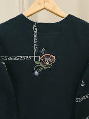 2 Piece - Embroidered Khaddar Suit Look 134