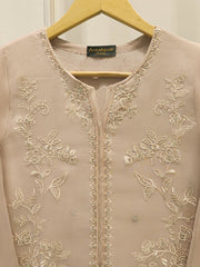 2 Piece - Pure Organza Embroidered Suit S112752