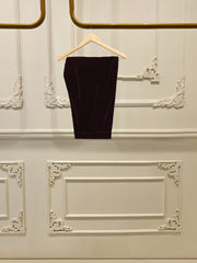 3 Piece - Embroidered Velvet Suit S11243