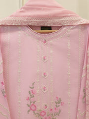 3 Piece - Embroidered Cambric Suit S112476