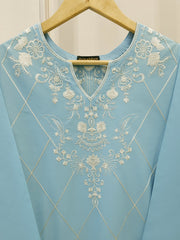 2 Piece - Embroidered Cambric Suit S112736