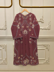 2 Piece - Embroidered Khaddar Suit Look 137