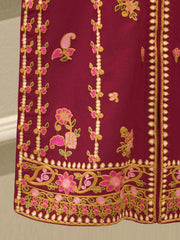 3 Piece - Embroidered Khaddar Suit S112775