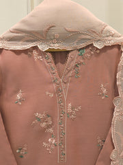 3 Piece - Embroidered Kora Cotton Suit S112772