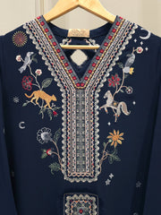 Embroidered Georgette Shirt WS00226