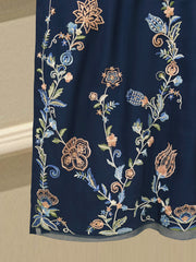 3 Piece- Pure Khaddi Silk Embroidered Suit S112783