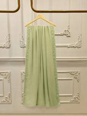 3 Piece - Pure Chiffon Embroidered Suit S112784