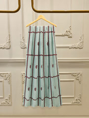 3 Piece - Pure Embroidered Cotton Net Suit S112795