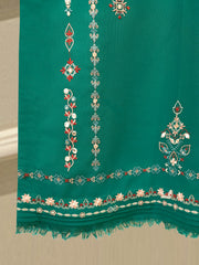 2 Piece - Embroidered Khaddar Suit S112797