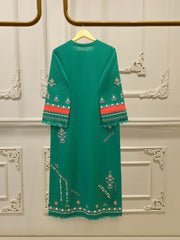 2 Piece - Embroidered Khaddar Suit S112797