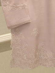 2 Piece- Pure Korean Silk Embroidered Suit S112848
