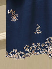 2 Piece- Pure Korean Silk Embroidered Suit S112847
