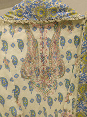 3 Piece - Digital Printed Embroidered Cambric Suit S112815