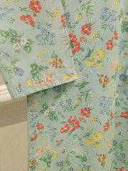 Digital Printed Embroidered Khaddar Shirt S112865