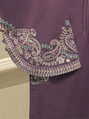 2-PIECE Embroidered Khaddar Shirt WS00210