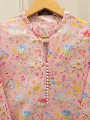 2 Piece - Digital Printed Cambric Suit S112889