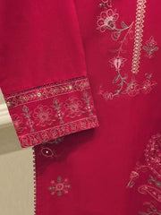 2 Piece - Embroidered Khaddar Suit S112904