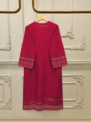 2 Piece - Embroidered Khaddar Suit S112904