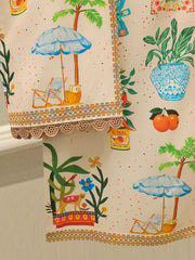 2 Piece - Digital Printed Embroidered Cambric Suit WS00211