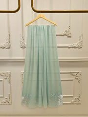3 Piece - Pure Embroidered Cotton Net Suit S112907