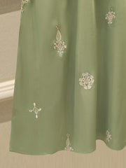 Pure Embroidered Cotton Net Shirt S112912