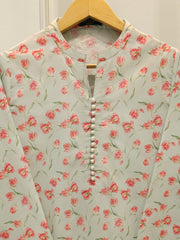 2 Piece - Digital Printed Cambric Suit S112908