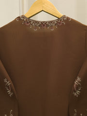 2 Piece - Embroidered Khaddar Suit S112920